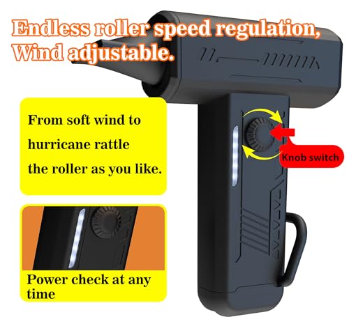 NISITEM 6-Nozzle Cordless Art Blower - Variable Speed for Resin, Acrylic Pouring & Dutch Pours, Lightweight & Floetrol Compatible by NISITEM - Image 7