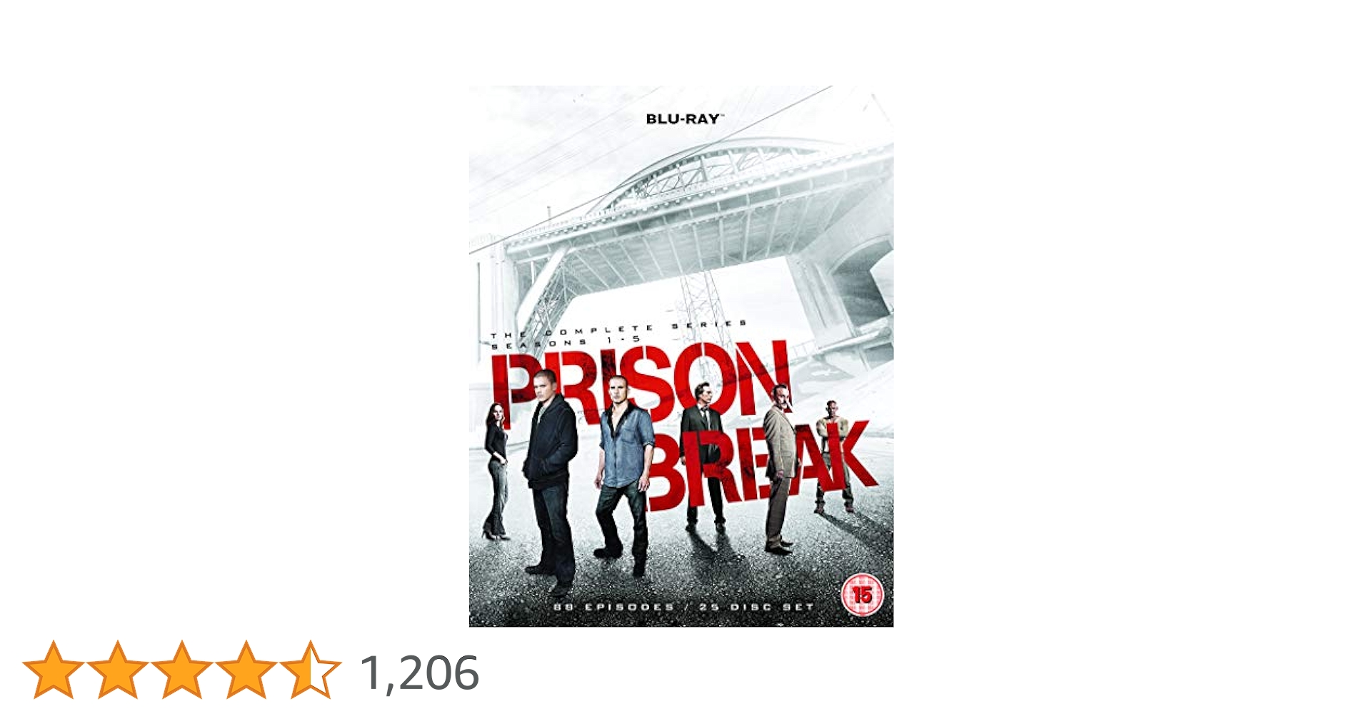 Amazon.co.jp: Prison break season 1-5 BOX-SET [Blu-ray