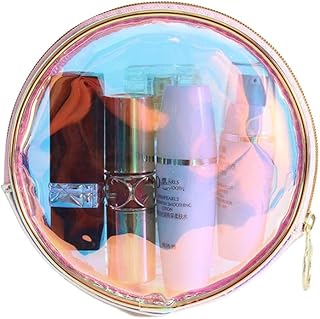 Mini bolsa cosmética holográfica portátil, or...