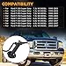 Kozlira Clutch Master & Slave Cylinder Assembly Compatible with Ford F-250 Super Duty/F-350 Super Duty/F-450 Super Duty/F-550 Super Duty 7.3L V8, 6.0L V8 DIESEL 1999-2007 - Replace CC649021 136.65620