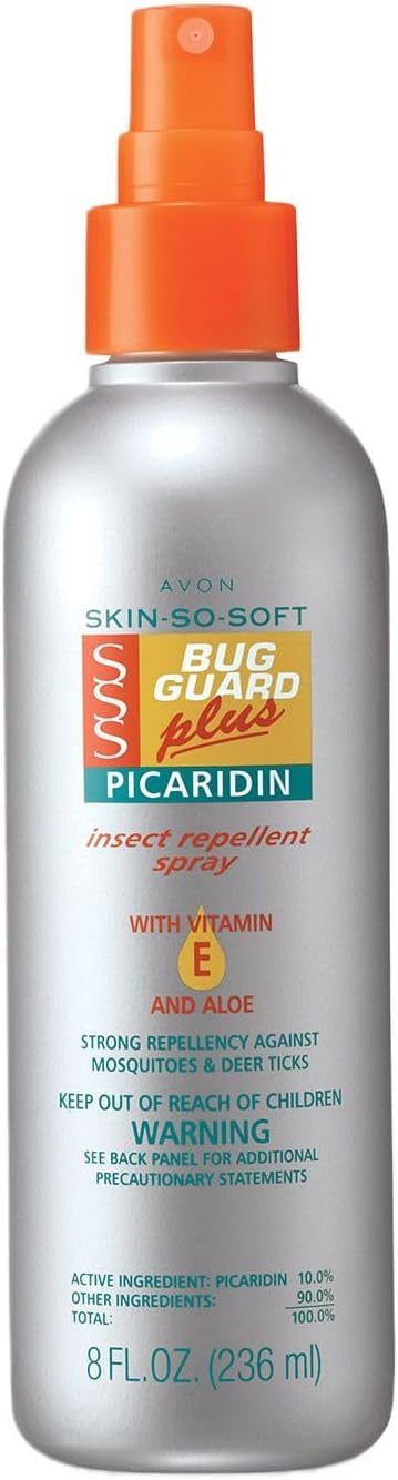 Skin So Soft Plus Pump Spray Avon | Family Size 8 Fl Oz.,