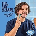 Dollar Shave Club | The Member Exclusive Shave Set | 4 Extra Close Refill Cartridges, 1 Handle (Green), 1 Shave Butter 3 ounce, 1 Razor Cover - Image 4