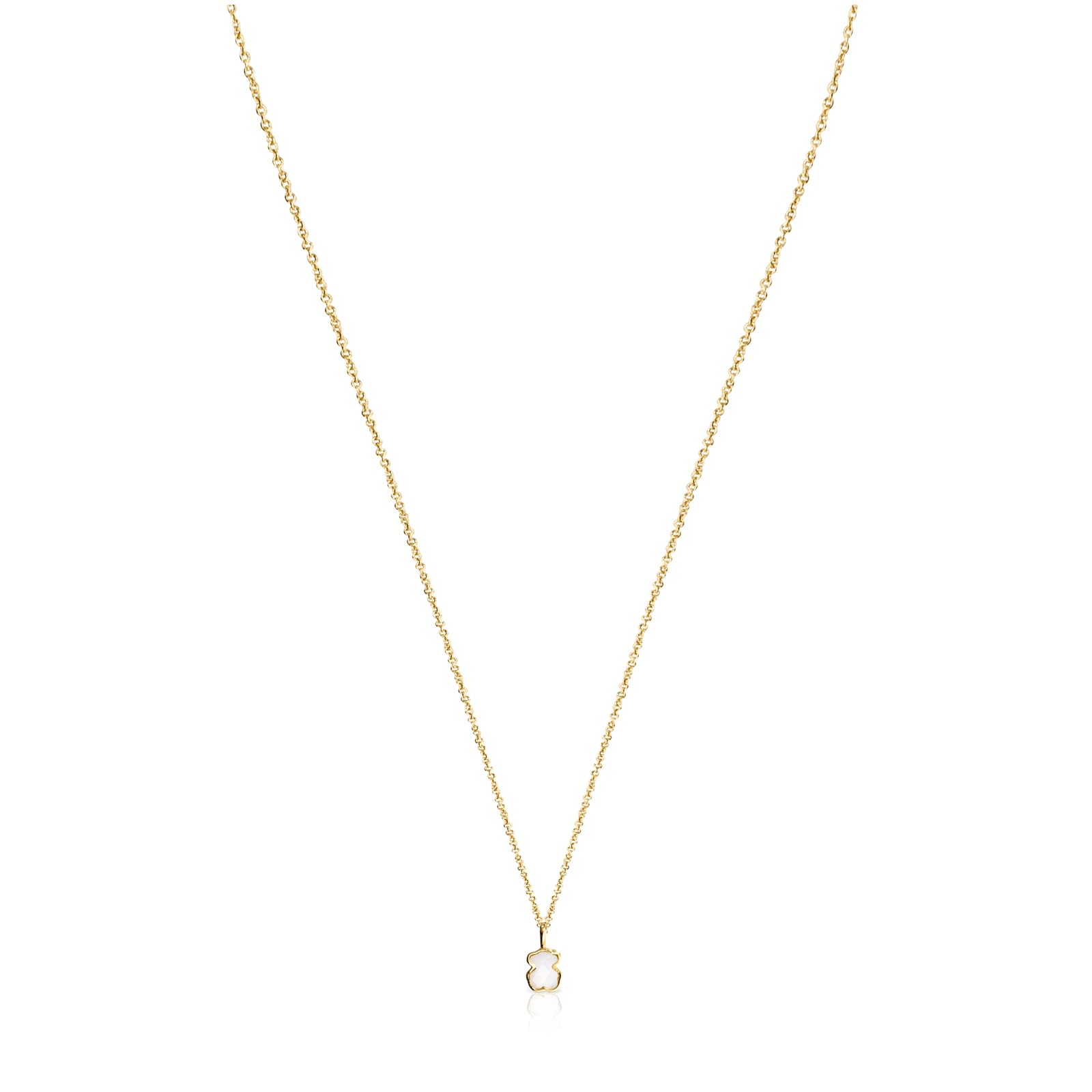 TOUS Collar para Mujer de Oro 18kt y Nácar, Colección Glory