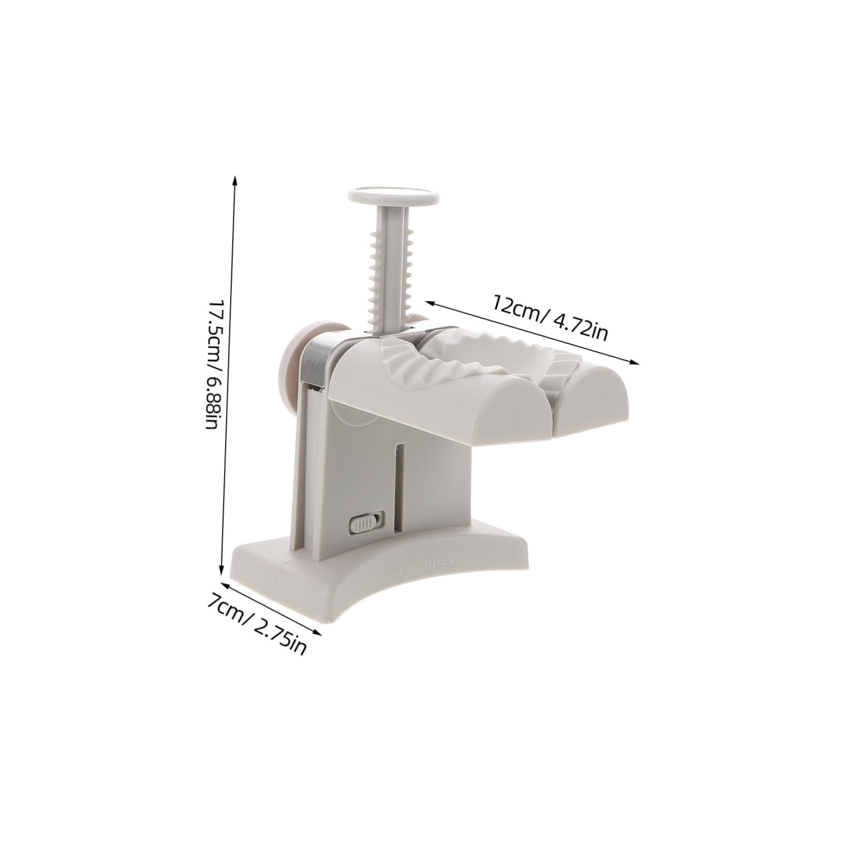 HOLIDYOYO Dumpling Maker Dumpling Press Dumpling Machine Dumpling Mold Dumpling Making Tool Dumpling for Household Use Dumplings Maker Dumpling Double Maker Machine Light