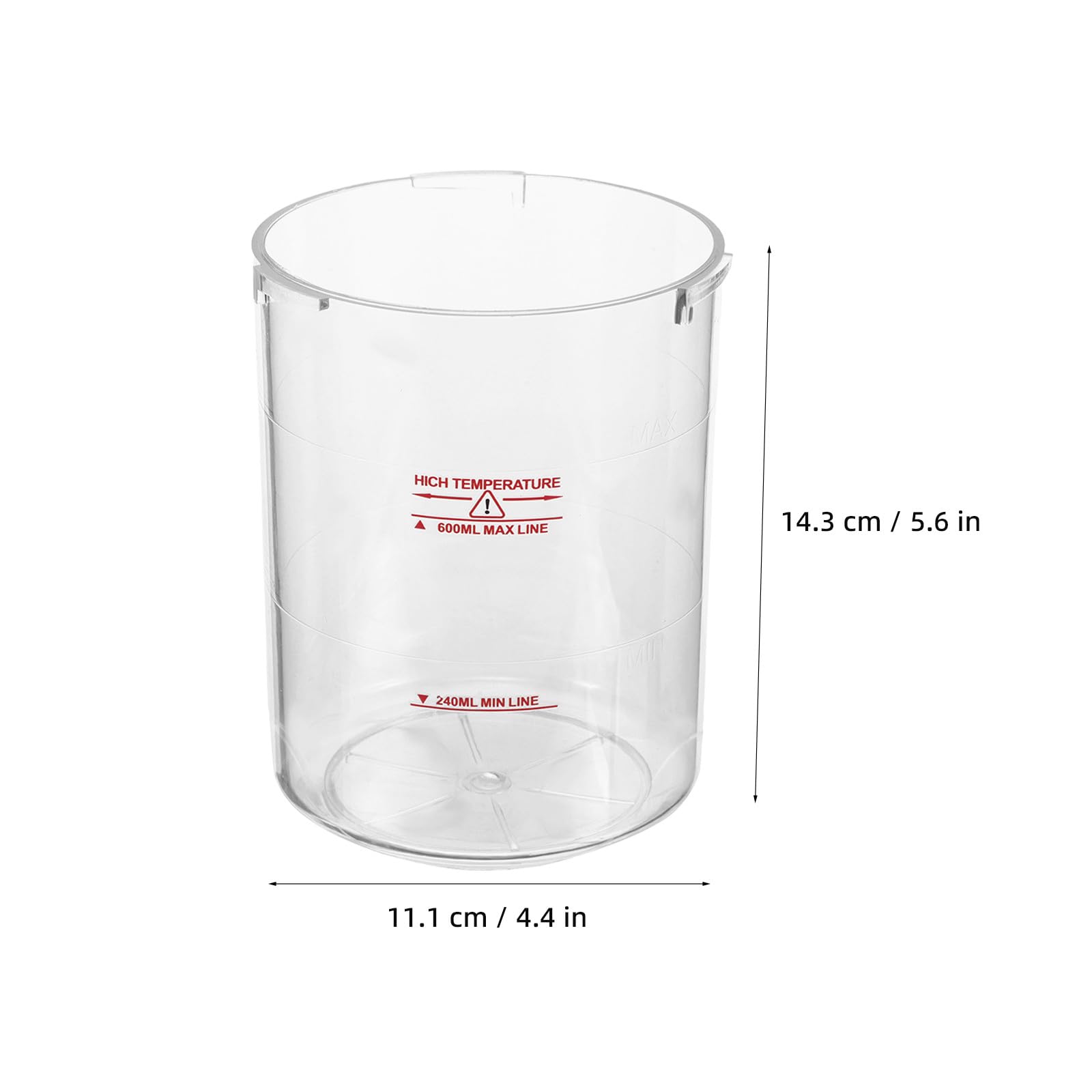 ibasenice 3 wymienne kubki do parownika do twarzy, 240 ml/8 uncji