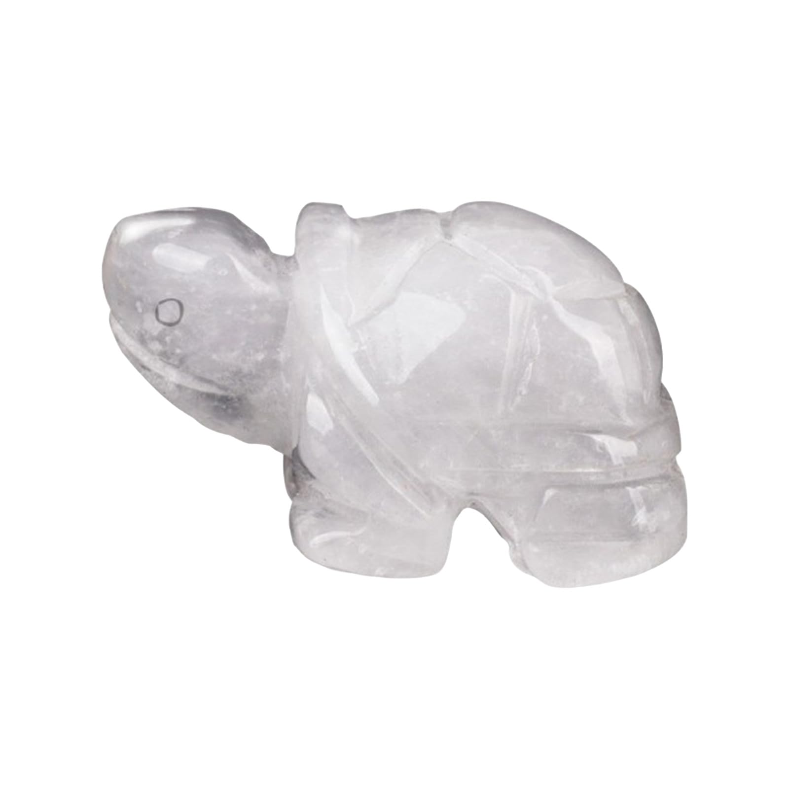 Hredyqw Crystal Turtles Figurines Healings Crystal Animal Statues Sculptures Ornament for Desk Shelf Meditations Space