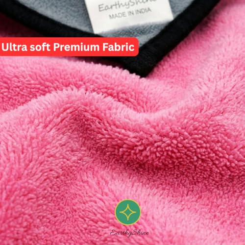 Image of Microfiber Cloths for Home Cleaning - Thick, Reusable & Lint-Free | for Kitchen, Dusting, Glass, Furniture & Other Surfaces (600 GSM, 40X40cm Pack of 12)
