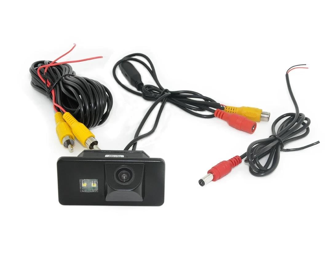 Camara Marcha Atras Coche Cámara Aparcamiento Marcha Atrás para Coche Vista Trasera para Serie 1/3/5/6 X6 X5 E39 E81 E87 E90 E91 Cámara Trasera Ángulo Ancho