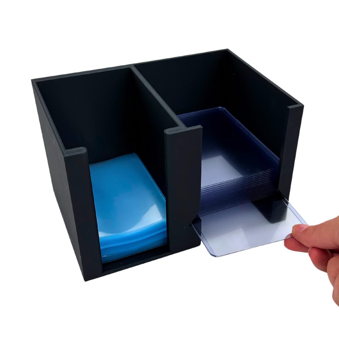 EnderToys CardCare Lite (Nero) - Distributore Toploader - Porta Penny Sleeve
