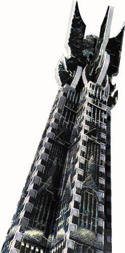 Wrebbit 3D W3D-1001 - Isengard - Orthanc Tower, Lord Of The Rings 3D-Puzzle – Bild 7