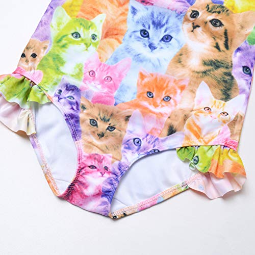 Image of QPANCY Girls Swimsuits Unicorn Bathing Suits Toddler Kids One Piece Swimwear