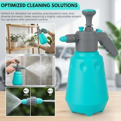 Image of Urban Upvan 2l Multipurpose Classic Sprayer Hand Powered Water Spray Bottle for Gardening Sanitising Car & Bike Wash Home & Garden