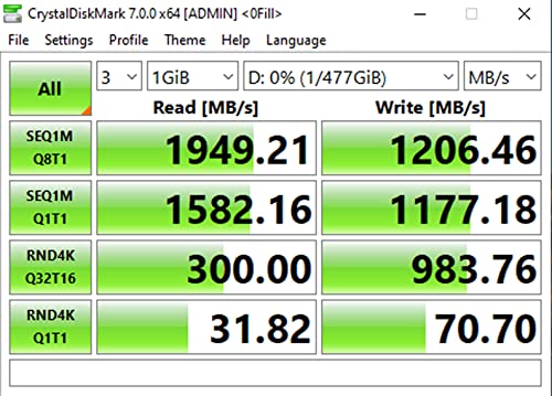 Image of Timetec 512GB SSD NVMe PCIe Gen3x4 8Gb /s M.2 2280 3D NAND QLC High Performance SLC Cache Read Speed Up to 1,900MB /s Internal Solid State Drive for PC Laptop and Desktop (512GB)