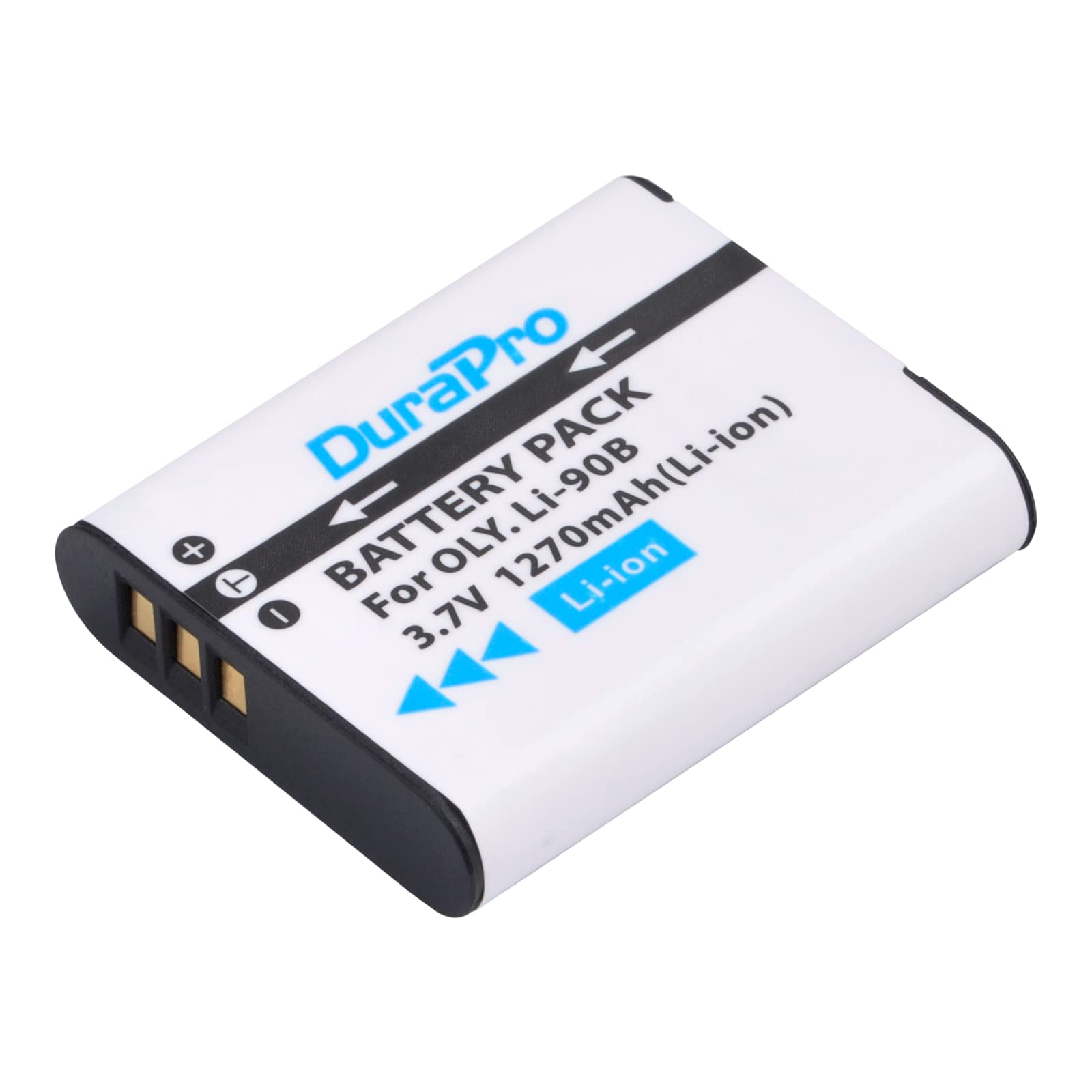 DuraPro 2 x bateria LI-92B + ładowarka USB LED z portem typu C kompatybilna z Ricoh DB-110, Ricoh GR III, GR IIIx, Theta X, WG-6, G900; Olympus SH-1, SH-2, SH-50, SH-60, TG-1