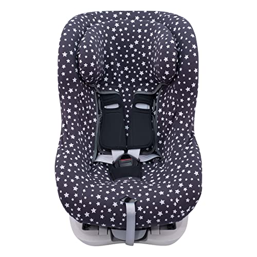 JYOKO Kids Housse Universelle en Coton siège Auto bébé avec tête (Winter Sky)