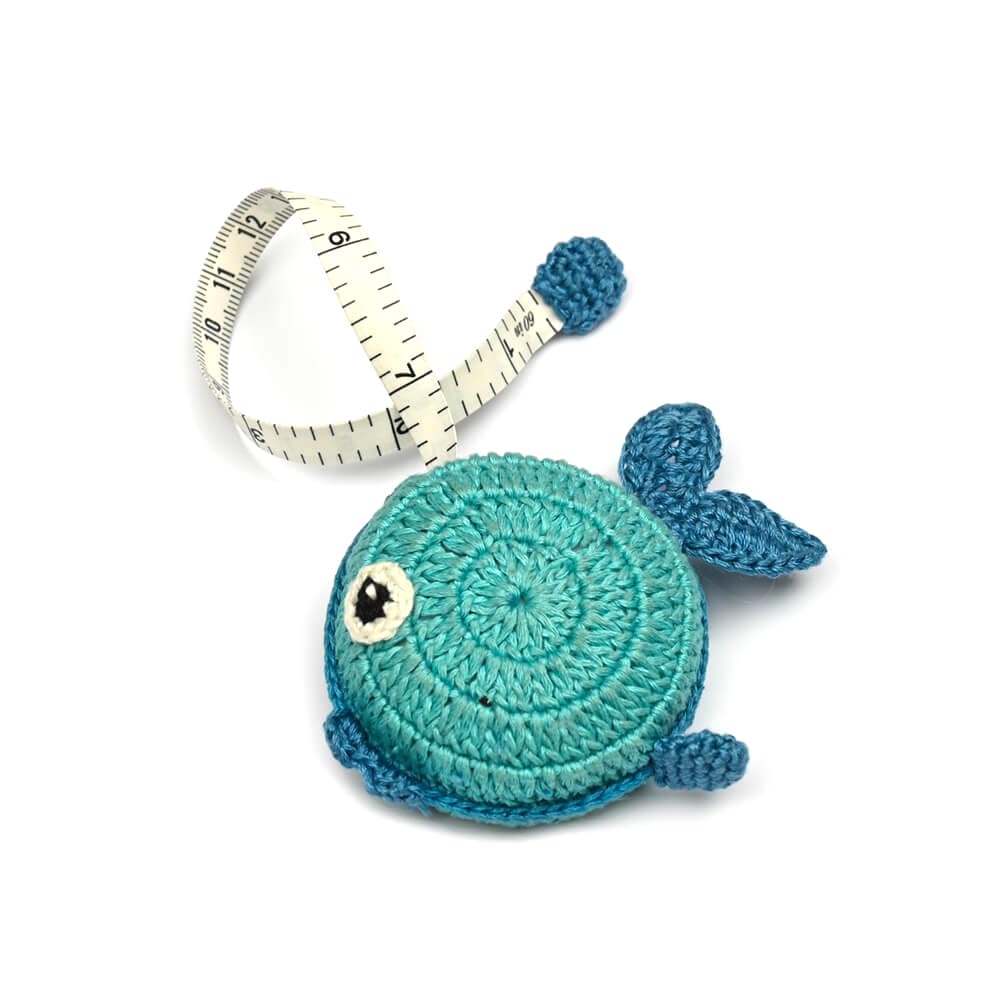 Lantern Moon Blue - Fish Measure Tape - 1 Piece