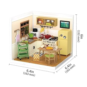 ドールハウス 組み立て式 Amazon | Rolife ドールハウス キット ミニチュアハウス
