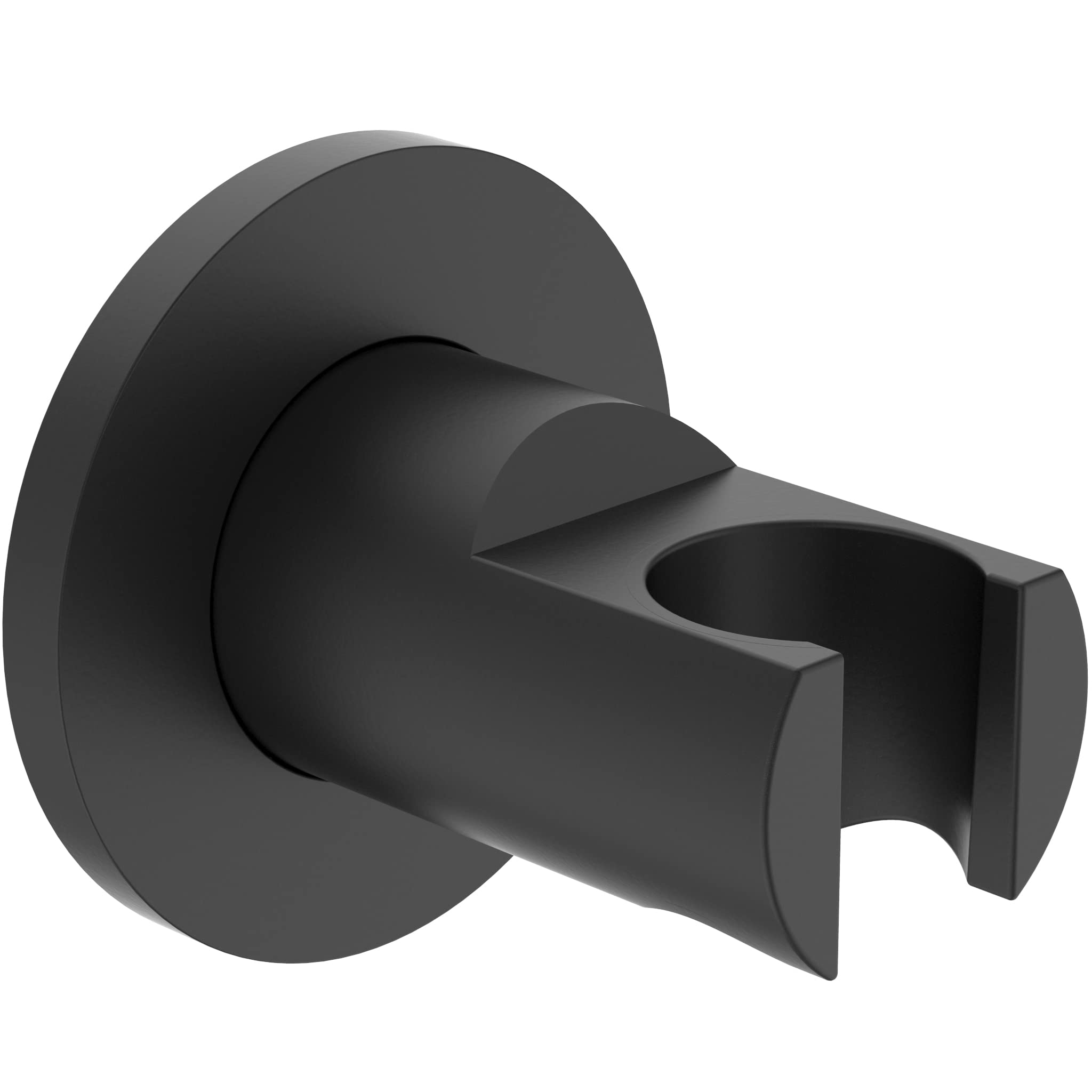 Ideal Standard Idealrain Round Shower Handset Bracket In Silk Black
