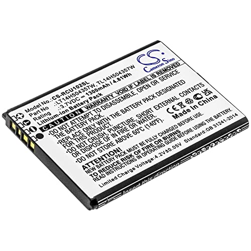Sisawia Replacement Battery for Cricket U102AC,TL14H504357W,1300mAh
