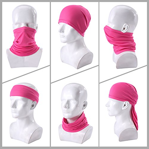 LONGLONG Summer Face Scarf - Windproof, Breathable and Thin Cycling Hiking Fishing Cool Bandana - Thumbnail 3