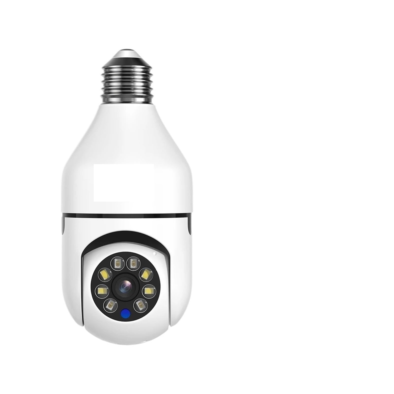Caméra de sécurité Domestique, Ampoule De Caméra Caméra Vision Nocturne Suivi Audio Bidirectionnel Surveillance sans Fil(2PCS NO SD Card)