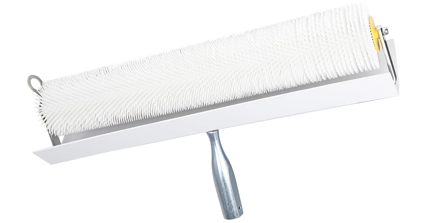 Vitrex Spiked Roller Screeding Compound Roller Epoxy Flooring Roller with Protector (500mm X 21mm) Self-Levelling Floor Roller