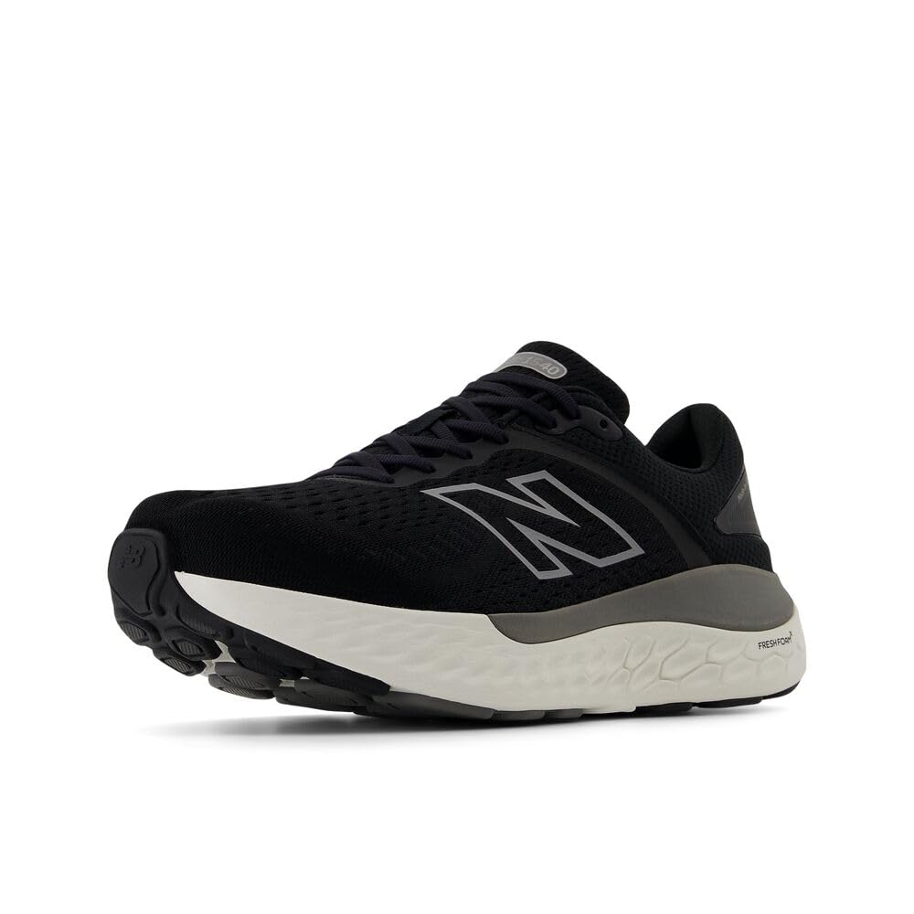 Photo 1 of *** STOCK PHOTO FOR REFERENCE. ONLY REFERRED TO PHOTOS. SHOES ARE ALL BLACK.***
New Balanace Men's Fresh Foam X 1540 V4 Running Shoe, Black/Harbor Gray, 11 XX-Wide