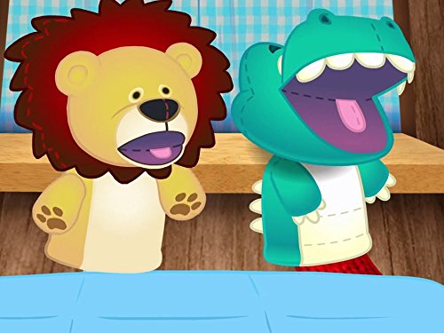 Sharing at the Library Daniel Shares with Margaret