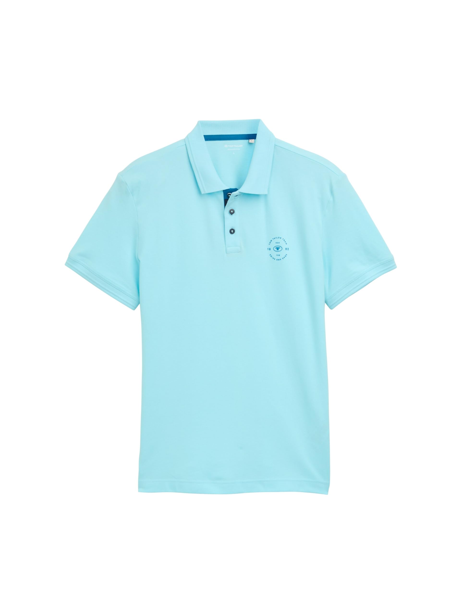 TOM TAILOR Herren Basic Poloshirt in Unifarben