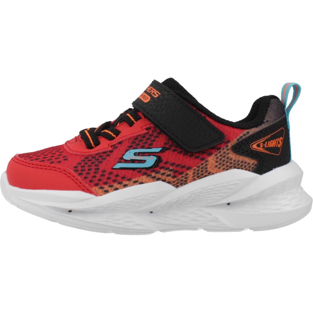 Skechers 401490L BLBK Zapatilla Meteor-Lights 2.0 NIÑOS