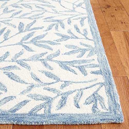 Tapete decorativo SAFAVIEH 4' x 6' hecho a mano miniatura 4