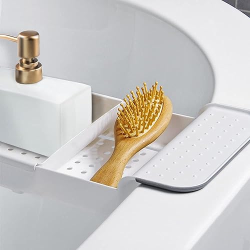 Miniatura 2 de Dispensador de jabón moderno con bomba dorada mate para baño, dispensador de loción rectangular de cerámica de 13.5 onzas, dispensador de jabón para