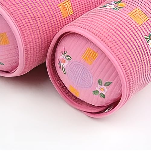 Begozani ピグメント ピロー ピンク 大型 ヒノキ ソバ 昼寝枕 頸椎木製枕 首の痛み緩和 首/肩用ソバ皮 取り外し可能 洗えるカバー