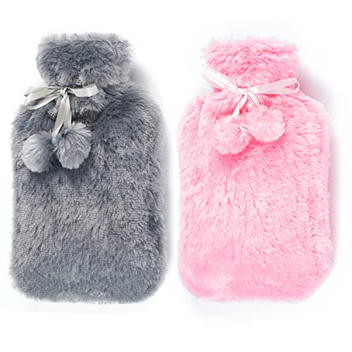 Bouillotte pour soulager la douleur du dos et des règles | Lot de 2