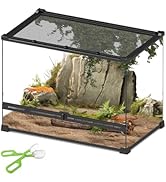 Amazon | AIYOI 爬虫類 ケージ 飼育ケース レオパ ケージ グラス