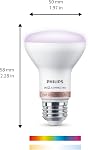 Philips Smart LED R20 E26 45W Reflector Light Bulb, Dimmable Full Color and Tunable White (2200-6500K)
