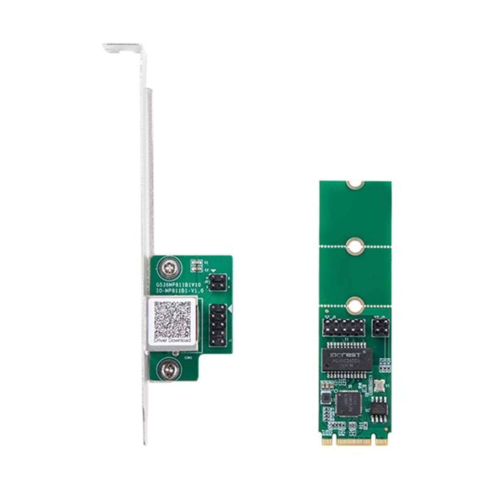 2.5G Base-T Gigabit Adattatori di Rete I225 Chip 2500Mbps M.2 2.5Gb Scheda Ethernet RJ45 Controller Scheda per PC Scheda di Rete