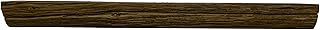 joelsantiques 2283-Reclaimed Antique Floating Mantel, Medium Brown, Ceda...