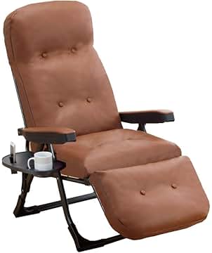 新品未使用) リクライニングチェア シルバー 枕一体型 RICLINA-SV