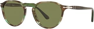 Óculos de sol Persol PO 3286 S 11564E Listrado Verde, Verde listrado, 51/19/140