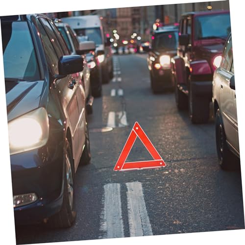 Triángulo de advertencia plegable para emergencia vial miniatura 5