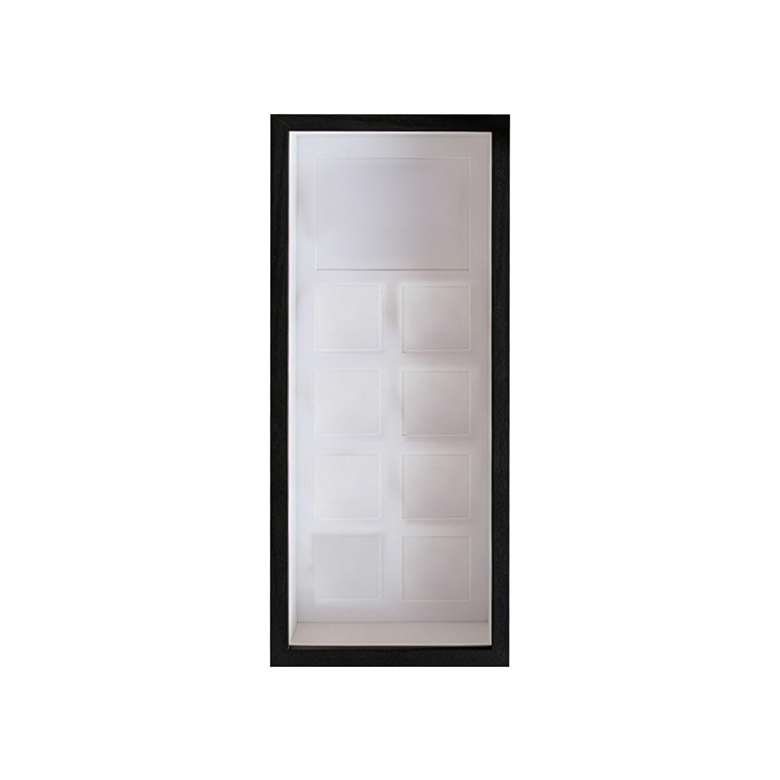 alloneslife Handcrafted Exhibition Frame Designed for Organic Items Using Sustainable Processed Board for Study Room Display Frame