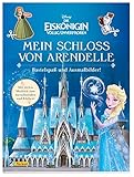 Disney Die Eiskönigin: Mein Schloss von Arendelle - Bastelspaß und Ausmalbilder!: Mit vielen Motiven zum Ausschneiden und Kleben! (Disney Eiskönigin)