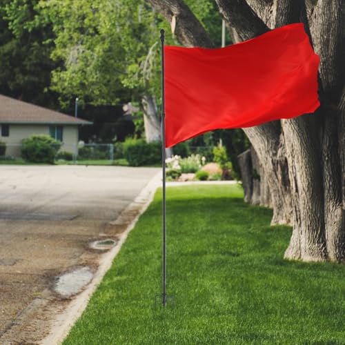 Mât de drapeau en acier inoxydable POPETPOP support robuste extérieur pour cour d'école - 8