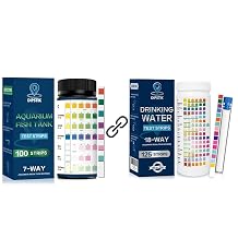 مجموعة اختبار أحواض السمك ذات 7 طرق ومجموعة اختبار مياه الشرب 18 في 1
