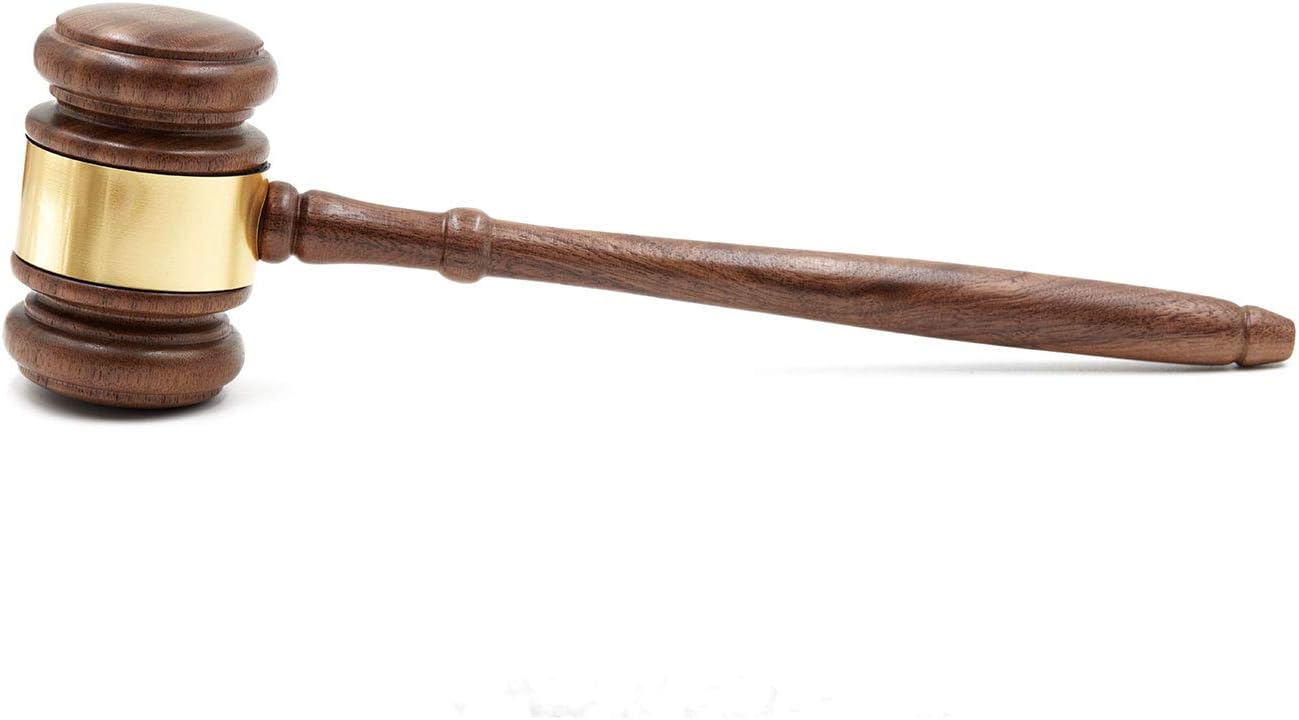 GavelsFast Walnut Gavel Only