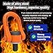 AVCMOTO 1 Pcs Swivel Eye Bolt, Metric Thread Universal Heavy Duty Swivel Hoist Rings M22 x 40Max Load 6600 Lbs 360°Rotation Made of Alloy Steel, Tensile Strength > 1080MPa