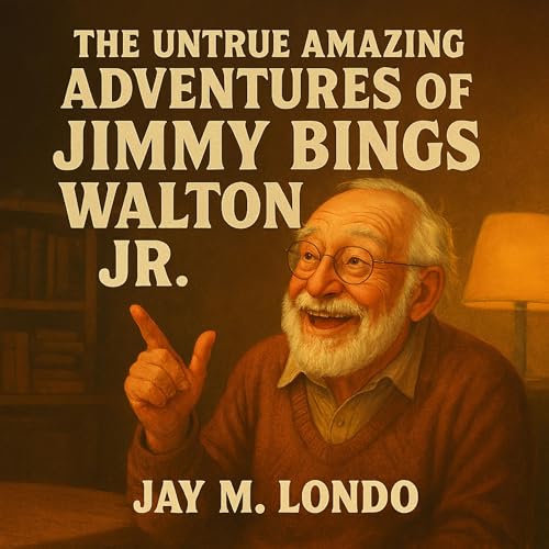 The Untrue Amazing Adventures of Jimmy Bings Walton Jr. Audiolivro Por Jay M Londo capa