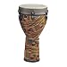 Remo Djembe, MONDO, Key-Tuned, 12" x 24", SKYNDEEP FIBERSKYN, Contour Tuning Brackets, Kintekloth Finish