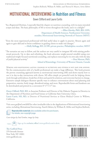 Motivational Interviewing in Nutrition and Fitness (Applications of Motivational Interviewing Series)